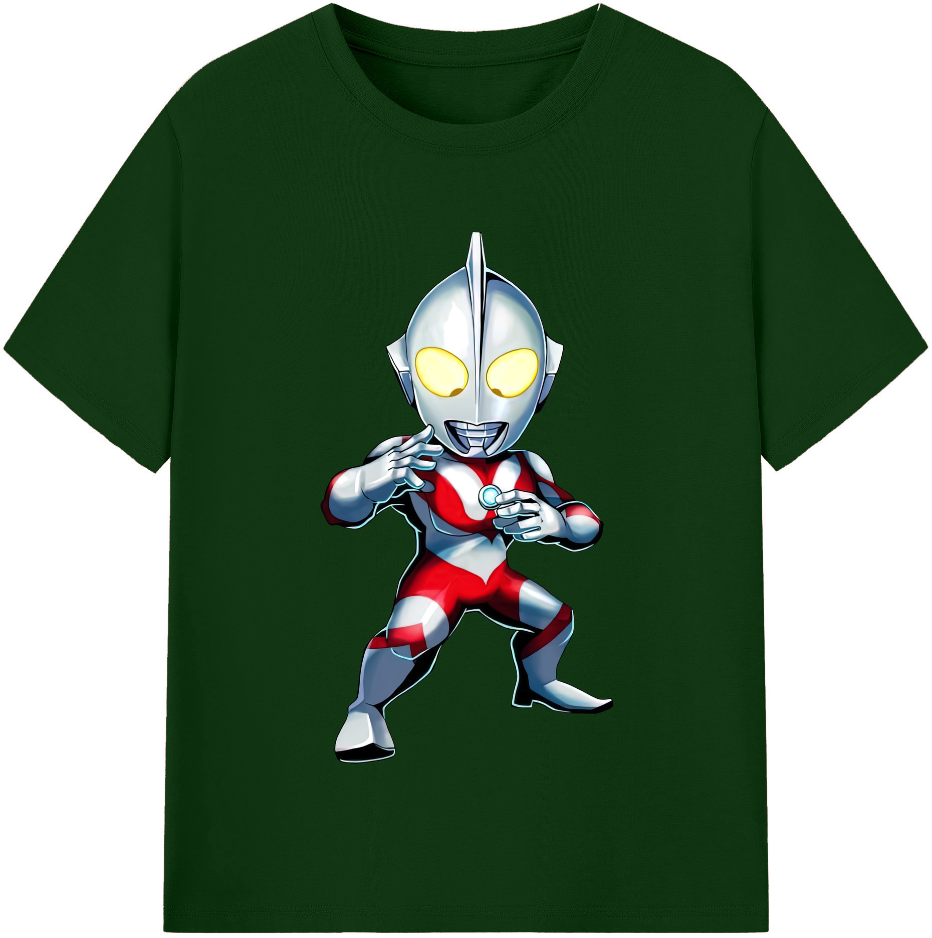 （画像用） ウルトラマン Ultraman 綿100％半袖Tシャツ（フロントプリント）